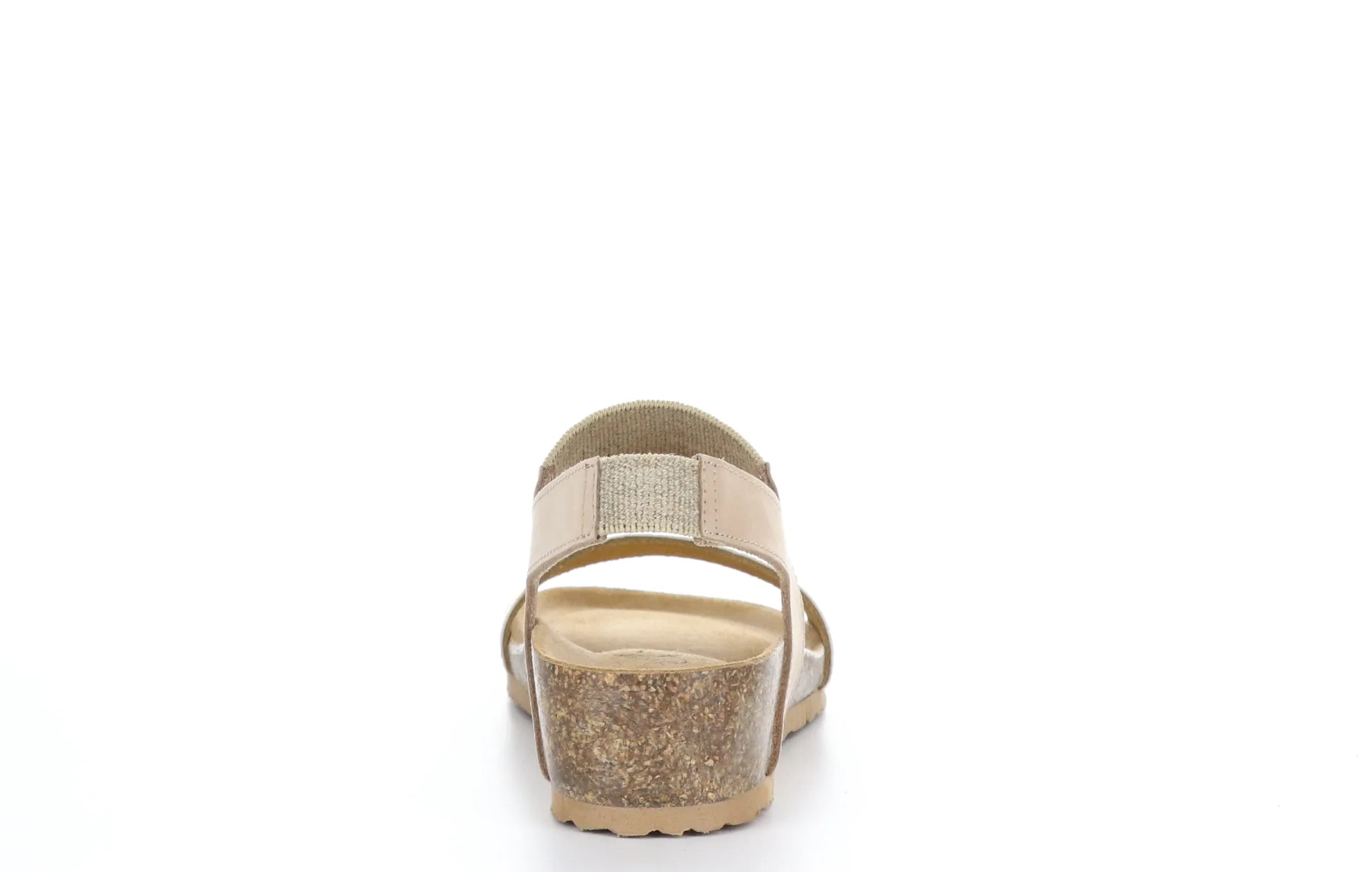 LAZIO Beige Sling-Back Sandals